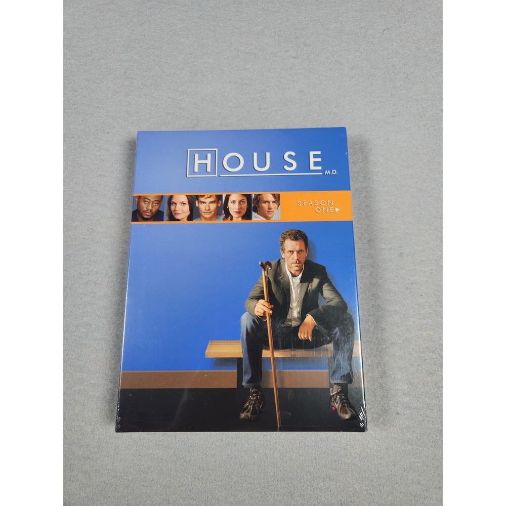 House M.D. Season One 1 DVD Set Complete First Season New Sealed Drama Medical